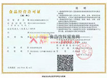 食品經營許可證