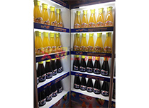 果汁飲料展示
