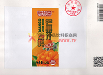 作品登記證芒果汁背面