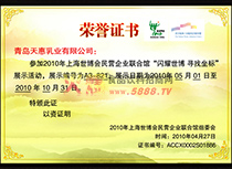 世博會(huì)證書