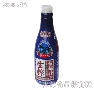 吉祥果園生榨藍莓汁果汁飲料1.25L