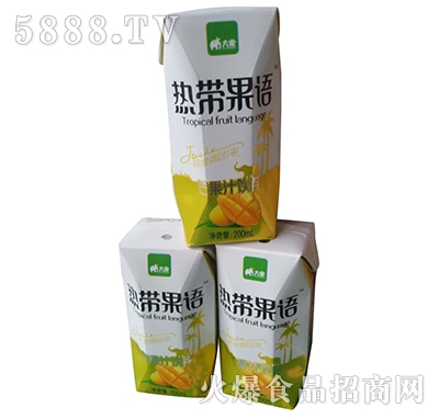 200mlx3盒熱帶果語芒果汁