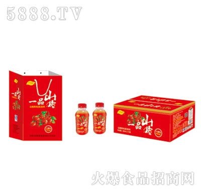 五星航班一品山楂果肉飲料