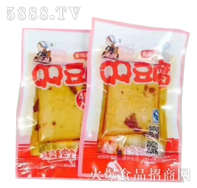 凌妹QQ豆腐18G香辣味