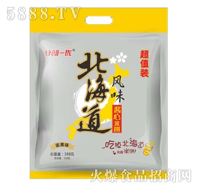 谷部一族北海道風(fēng)味醬心米餅蟹黃味388g