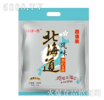 谷部一族北海道風(fēng)味醬心米餅咸香芝士味388g