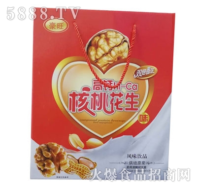 豪旺高鈣核桃花生味風(fēng)味飲品