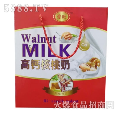 豪旺高鈣核桃奶（禮袋）