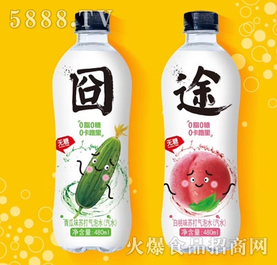 囧途蘇打氣泡水480ml