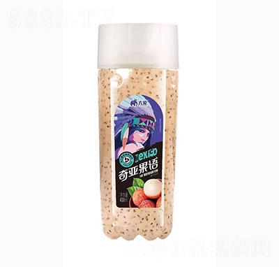 大象奇亞果語奇亞籽荔枝果汁飲料430ml
