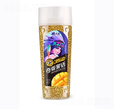 大象奇亞果語奇亞籽芒果汁飲料430ml
