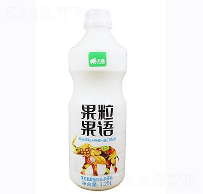 大象果粒果語果粒乳酸菌飲料1.25L