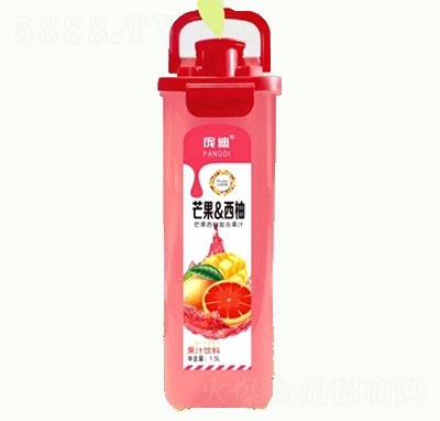 龐迪芒果西柚復(fù)合果汁1.5L