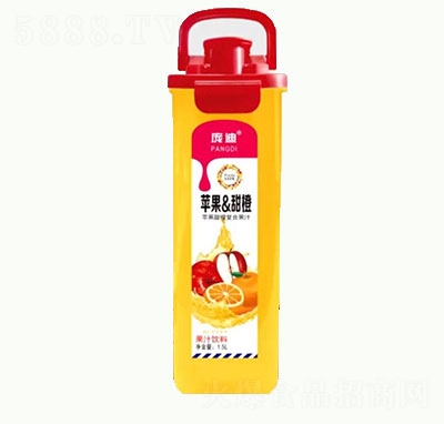 龐迪蘋果甜橙復(fù)合果汁1.5L
