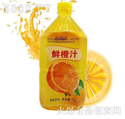 佳美鮮橙汁果味飲料1L