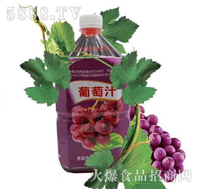 佳美葡萄汁果味飲料1L