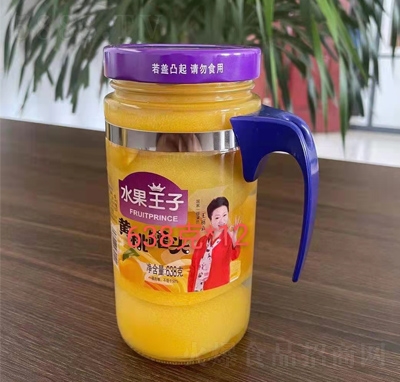 水果王子黃桃罐頭638克×12