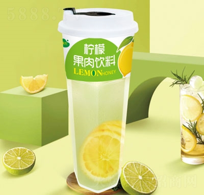 龐迪檸檬果肉飲料600毫升