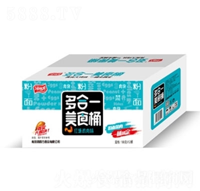 鴻四方多合一美食桶紅湯雞肉味188克×12桶