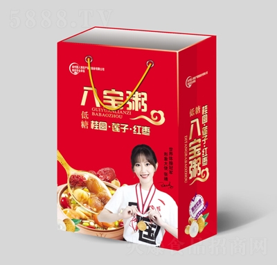 華藥桂圓蓮子紅棗八寶粥禮盒裝方便速食招商代理