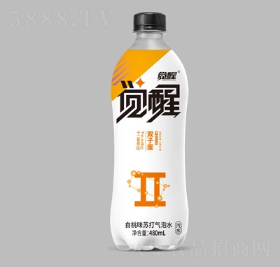 覺醒元素白桃味蘇打氣泡水招商