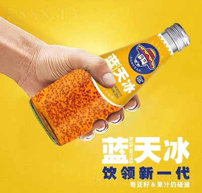 藍(lán)天冰奇亞籽芒果味復(fù)合果汁飲料290ml