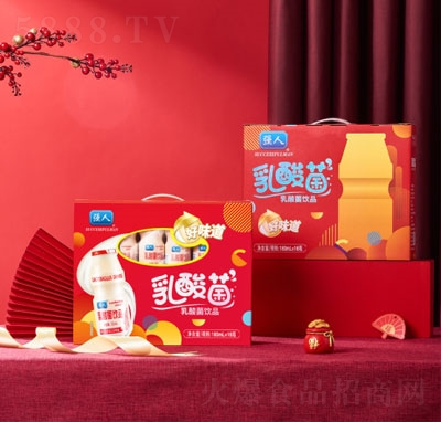 強(qiáng)人乳酸菌飲品（禮盒裝）180ml4支4排5提