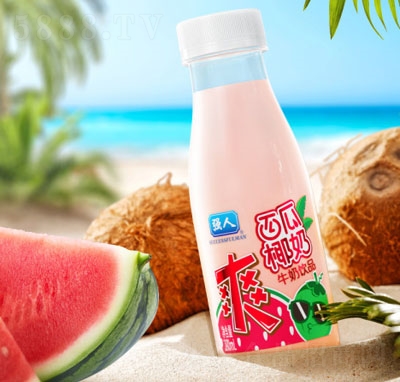 強(qiáng)人西瓜椰奶牛奶飲品280ml15瓶