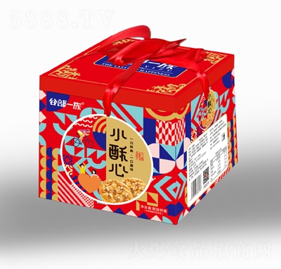 谷部一族小酥心散裝稱傳統(tǒng)糕點(diǎn)招商代理