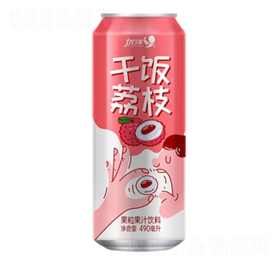 優(yōu)洋干飯荔枝果粒果汁飲料490ml