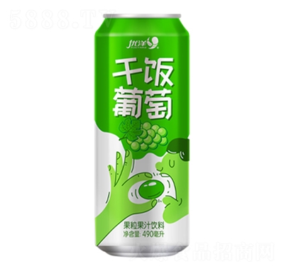 優(yōu)洋干飯葡萄果粒果汁飲料490ml