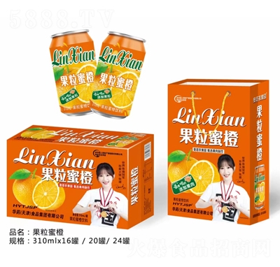 奧塔農(nóng)果園果粒蜜橙310ml果汁飲料禮盒裝