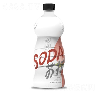 優(yōu)洋白桃蘇打風(fēng)味飲料1L（瓶）