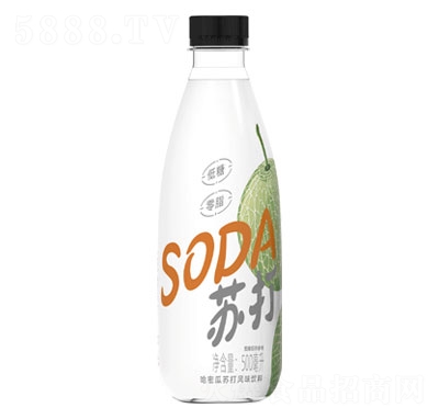 優(yōu)洋哈密瓜蘇打風(fēng)味飲料500ml（瓶）