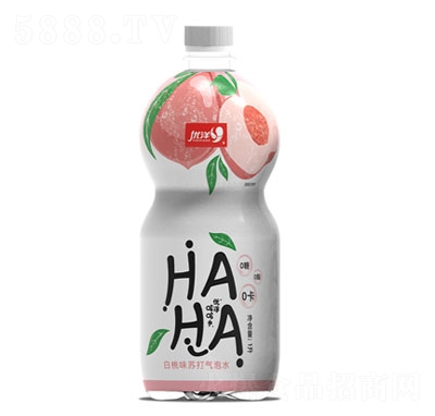 優(yōu)洋白桃味蘇打氣泡水1L（瓶）