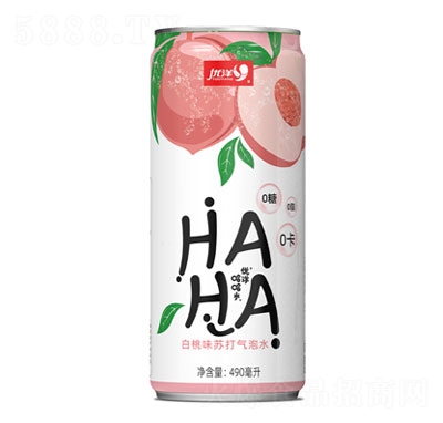 優(yōu)洋白桃味蘇打氣泡水490ml（罐）