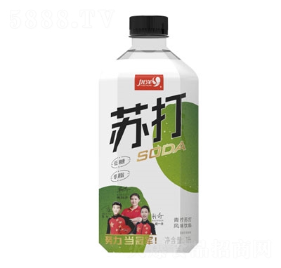 優(yōu)洋青檸蘇打風(fēng)味飲料1L（瓶裝）