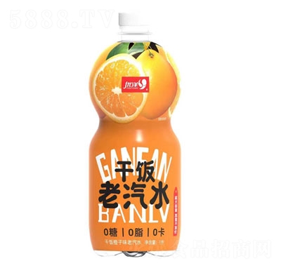 優(yōu)洋干飯橙子味老汽水1L（瓶裝）