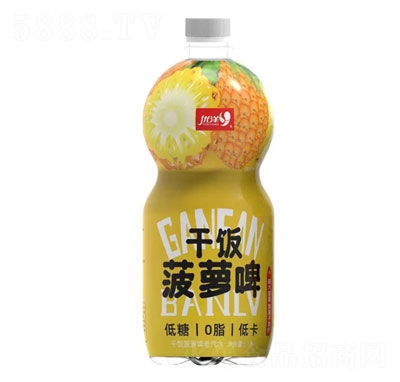 優(yōu)洋干飯菠蘿啤老汽水1L（瓶）