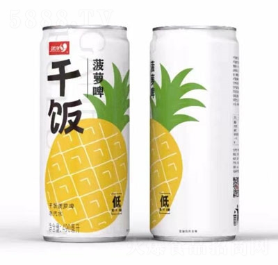 優(yōu)洋干飯菠蘿啤老汽水490ml