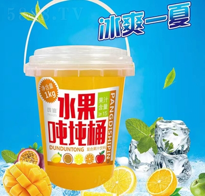 龐迪水果噸噸桶復(fù)合果汁飲料飲品