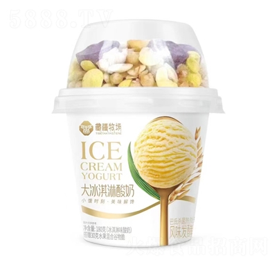 藏疆牧場(chǎng)大冰淇淋酸奶180g