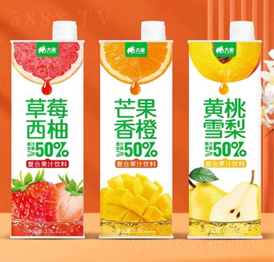 大象復(fù)合果汁飲料1.5L（盒）