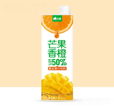 大象芒果香橙復(fù)合果汁飲料