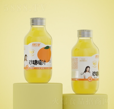 優(yōu)洋砂糖橘汁復(fù)合果汁飲料300毫升