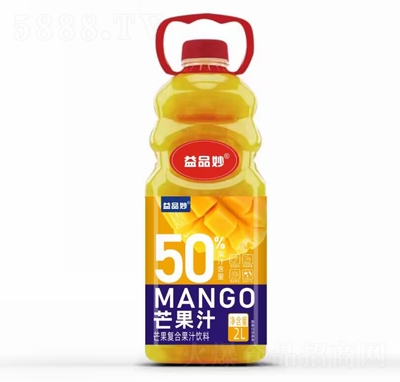 益品妙芒果復(fù)合果汁飲料2L
