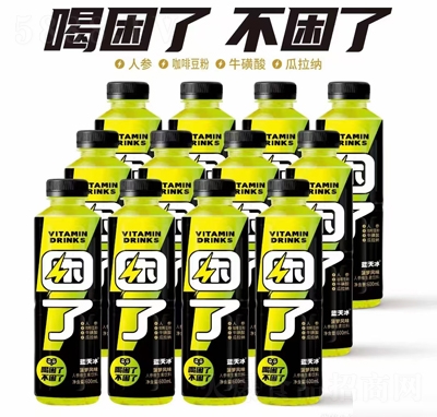 藍(lán)天冰菠蘿風(fēng)味人參維生素飲料600ml