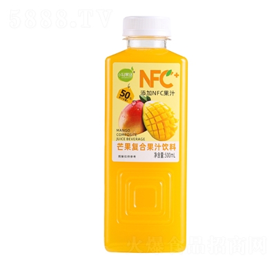 小輕果語(yǔ)芒果復(fù)合果汁飲料500ml