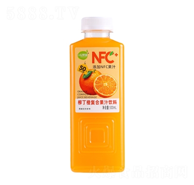 小輕果語(yǔ)柳丁橙復(fù)合果汁飲料500ml