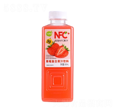 小輕果語(yǔ)草莓復(fù)合果汁飲料500ml